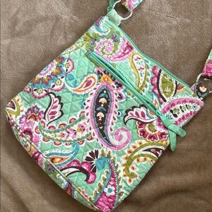 Vera Bradley Floral Quilted Crossbody Bag
